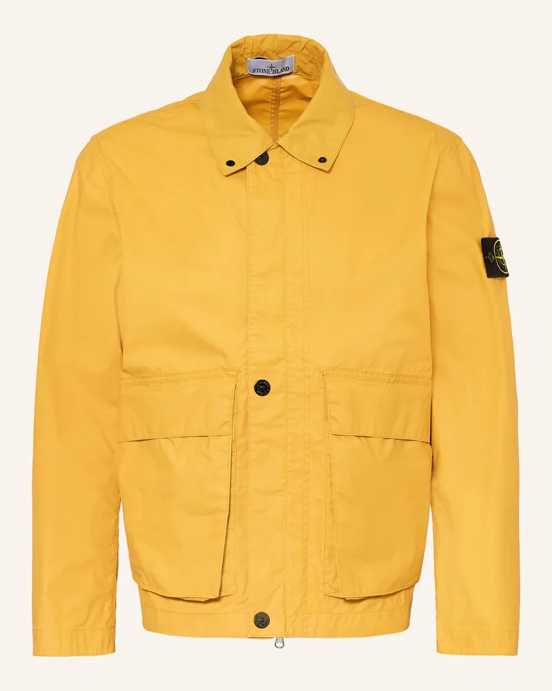 Stone Island Overjacket TELA Dunkelgelb