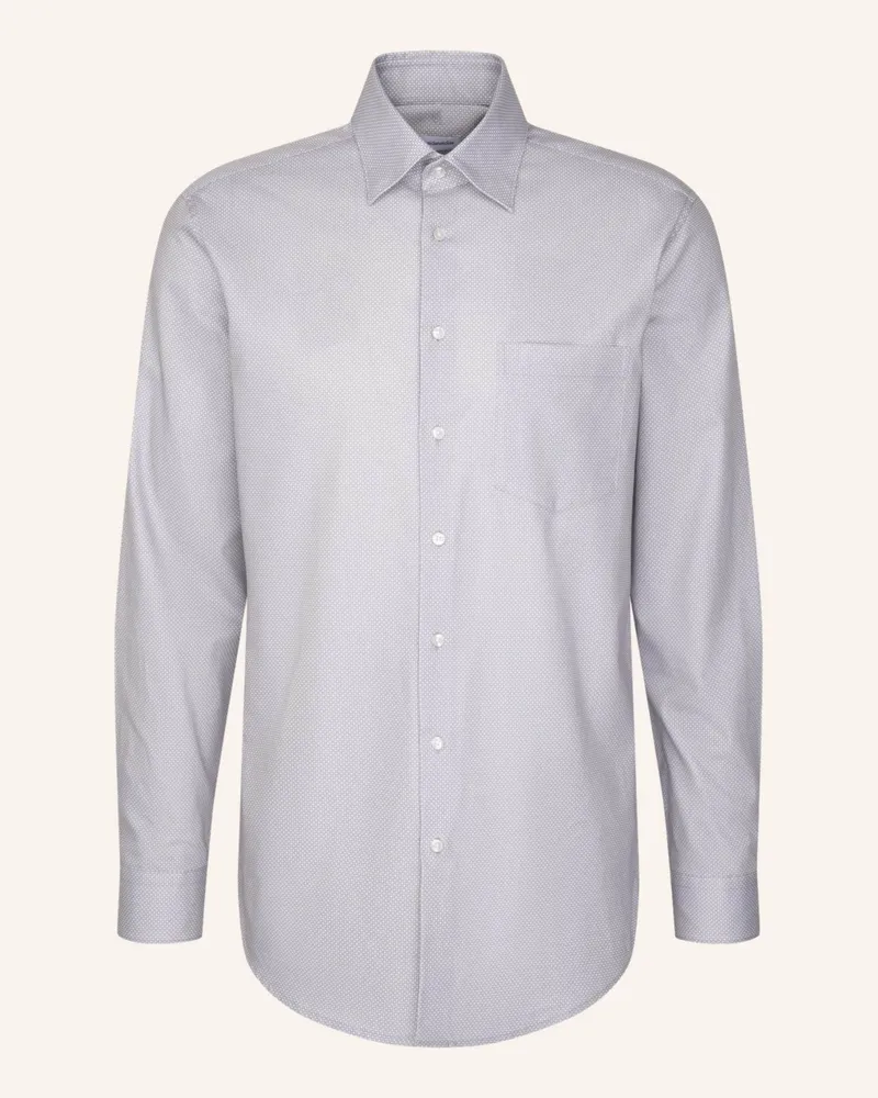Seidensticker Business Hemd Regular Fit Grau