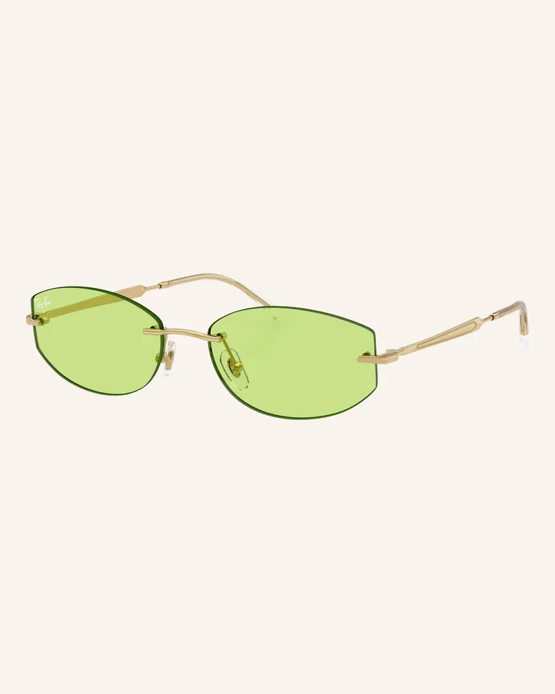 Ray Ban Sonnenbrille rb3792 grau Gold