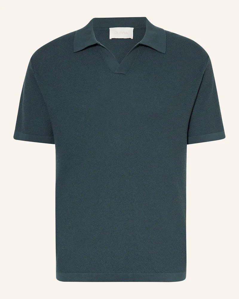 Juvia Piqué-Poloshirt JACOB Petrol