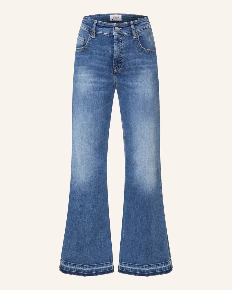 Cambio Bootcut Jeans Felina blau 5173