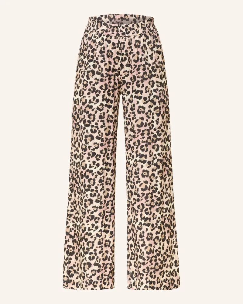 lilienfels Marlenehose aus Satin Beige