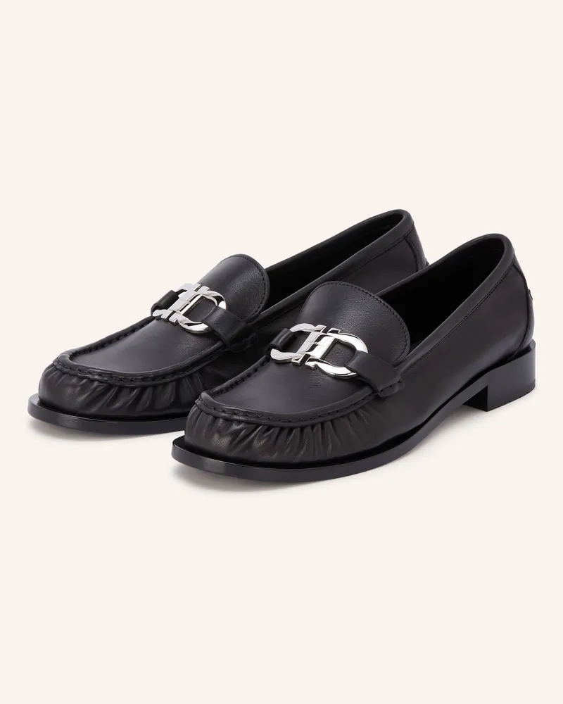 Ferragamo Loafer schwarz Schwarz