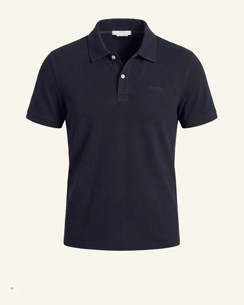 Guess Poloshirt blau Dunkelblau