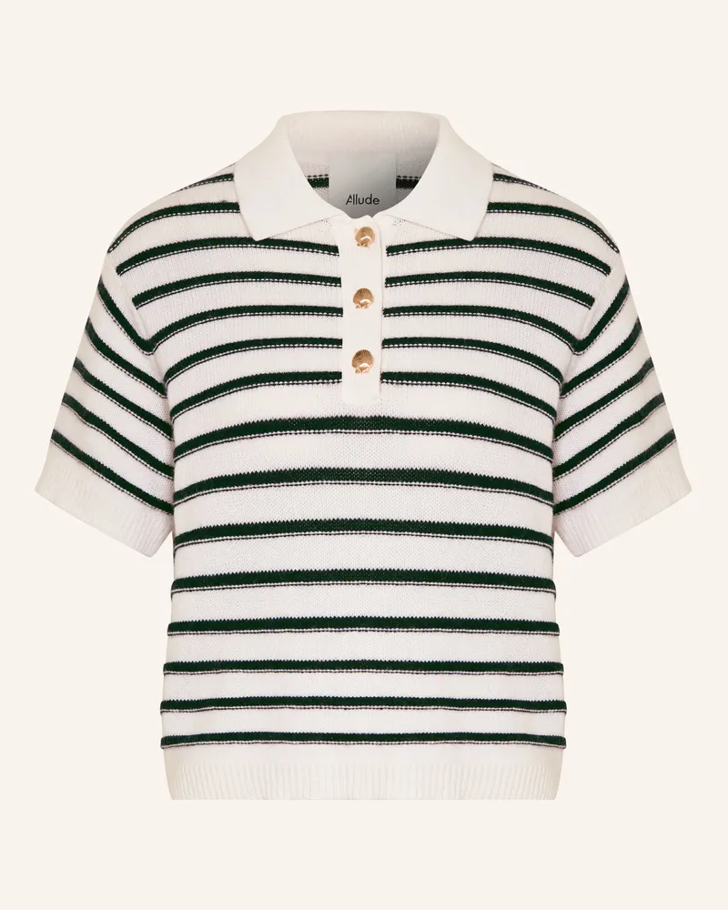ALLUDE Strickshirt mit Cashmere Creme