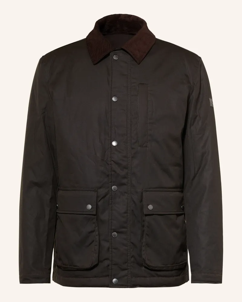 Fynch-Hatton Fieldjacket gruen Dunkelgrau