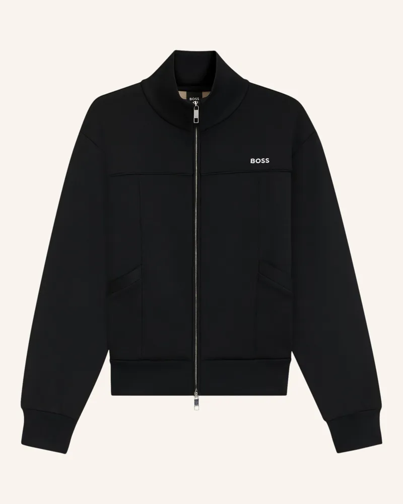 HUGO BOSS Sweatshirt ERENA Slim Fit Schwarz