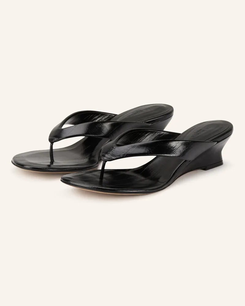 Le Monde Béryl Zehentrenner schwarz Schwarz