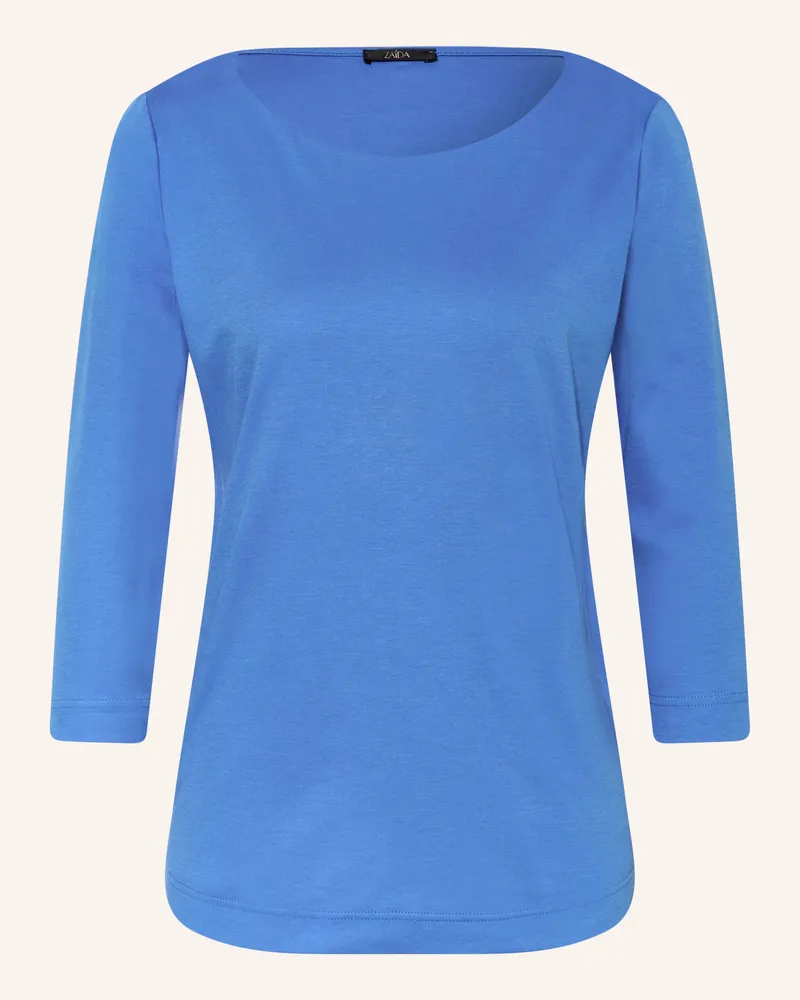 ZAíDA Shirt Mit 3/4-Arm blau Blau