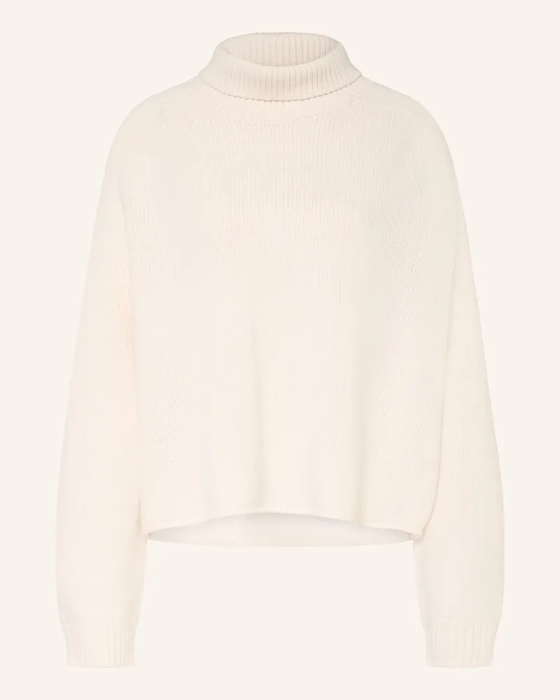 Juvia Rollkragenpullover Rike weiss Creme