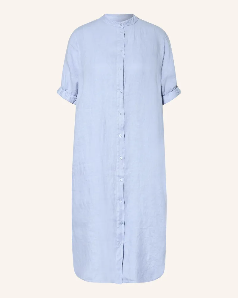 Mos Mosh Leinenkleid Mmarleth blau Hellblau