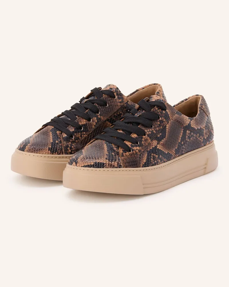 paul green Sneaker Dunkelorange