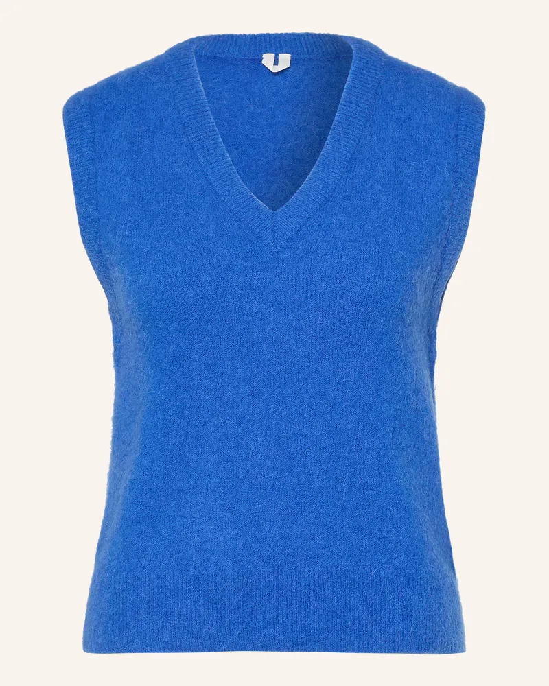 Arket Pullunder Mit Alpaka blau Blau