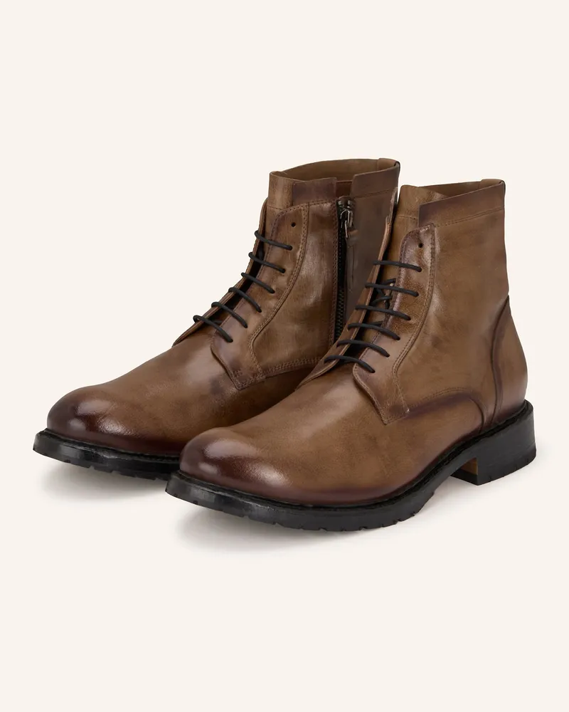 Cordwainer Schnürstiefel Braun