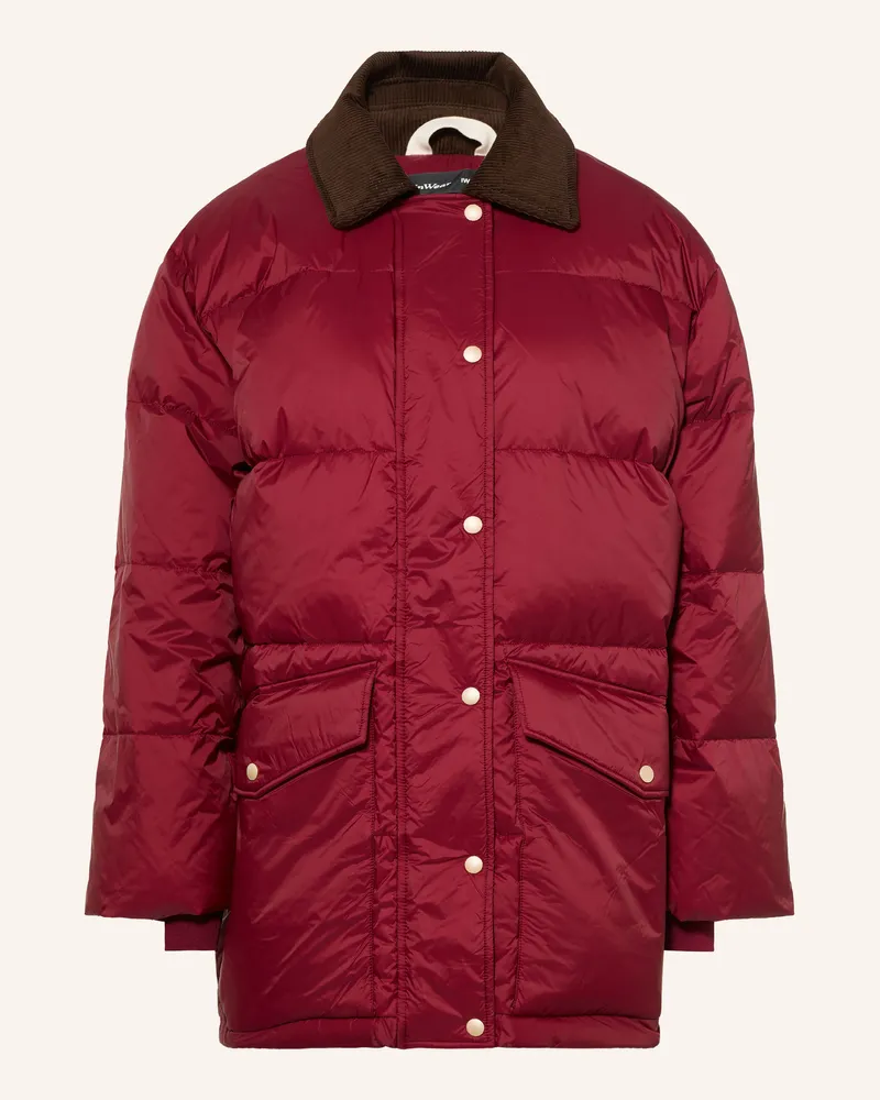 InWear Daunenjacke Halifaxiw rot Dunkelrot