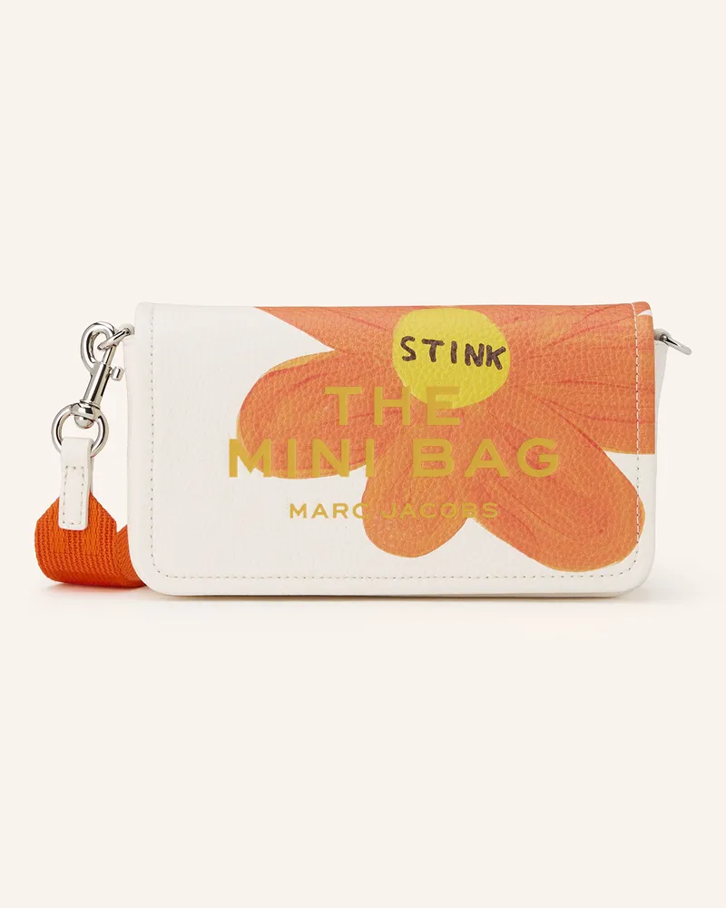 Marc Jacobs Umhängetasche THE MINI BAG FLOWER Weiss