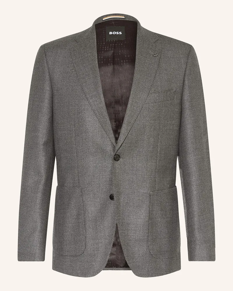 HUGO BOSS Sakko JANSON Regular Fit aus Merinowolle Grau