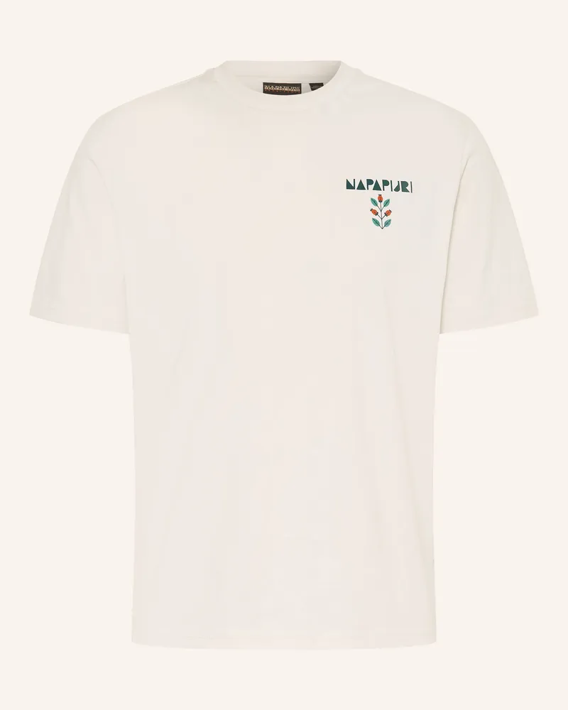 Napapijri T-Shirt Swhol weiss Creme