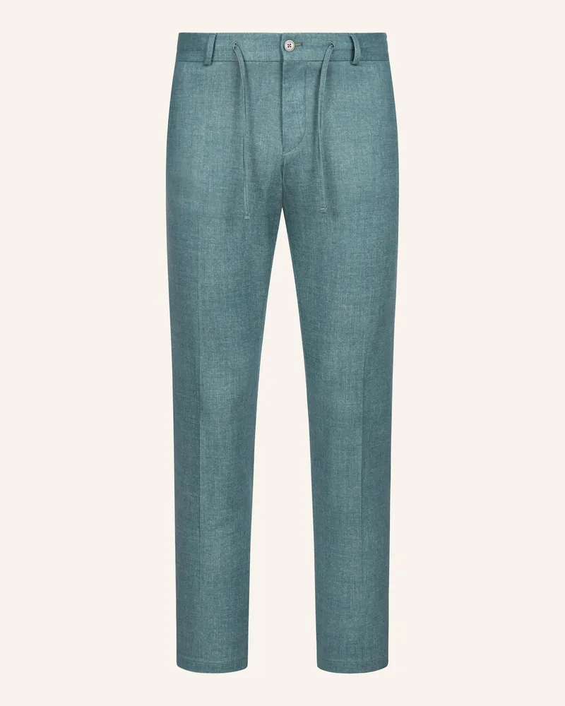 Zuitable Anzughose Dispartaflex Slim Fit Aus Jersey gruen Dunkelgrün