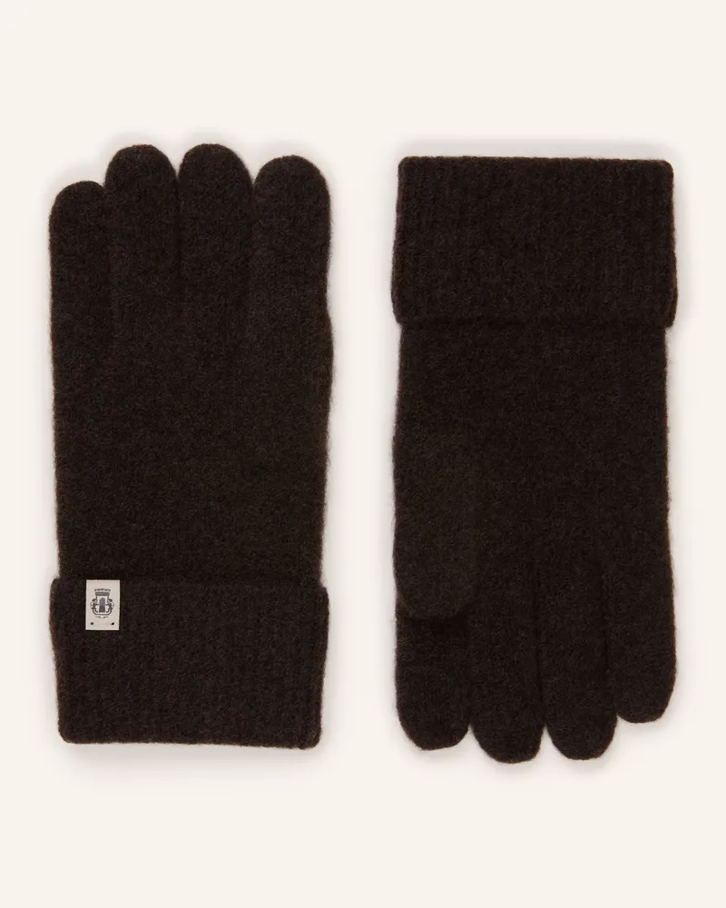 Roeckl Hanschuhe Soft Cloud Mit Yak Und Alpaka braun Dunkelbraun