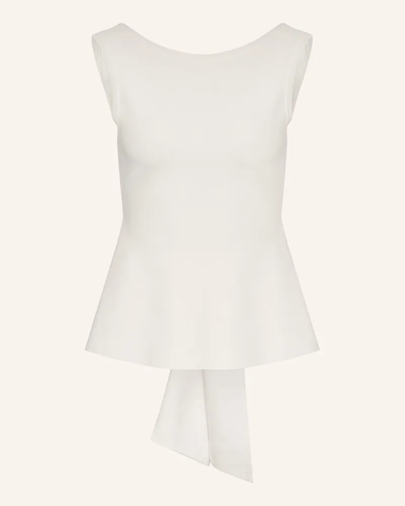 Liu Jo Top im Materialmix Ecru