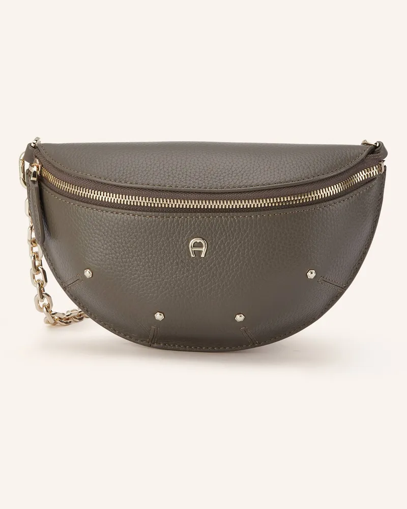 Aigner Gürteltasche FASHION mit Nieten Taupe