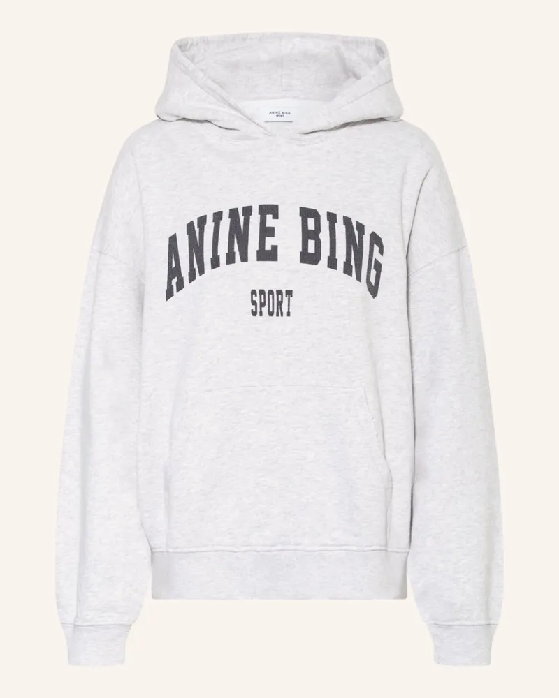 Anine Bing Hoodie Harvey grau Hellgrau