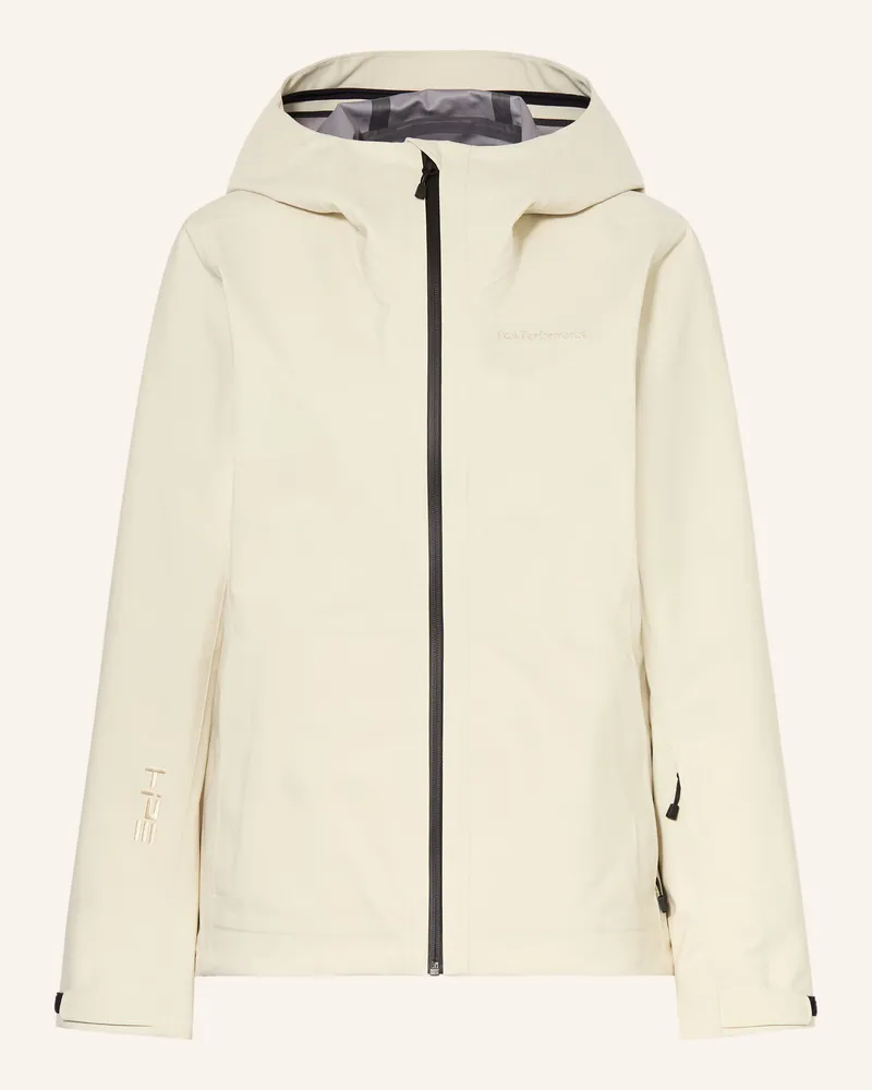 Peak Performance Softshell-Skijacke Anima 3l beige Creme