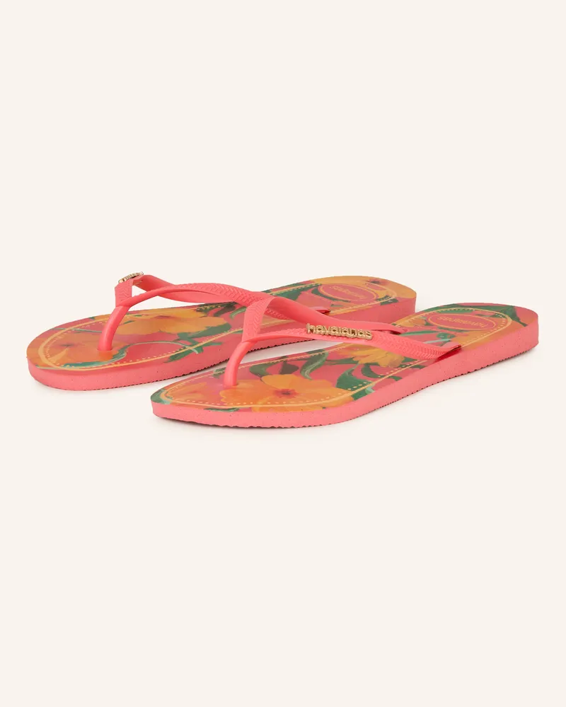 Havaianas Zehentrenner TROPICAL Hellrot