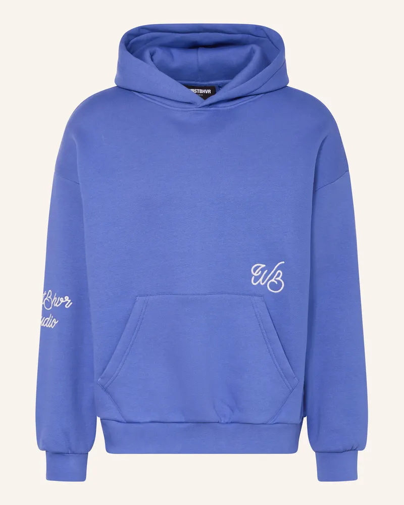 WRSTBHVR Hoodie GUSTAF Blau