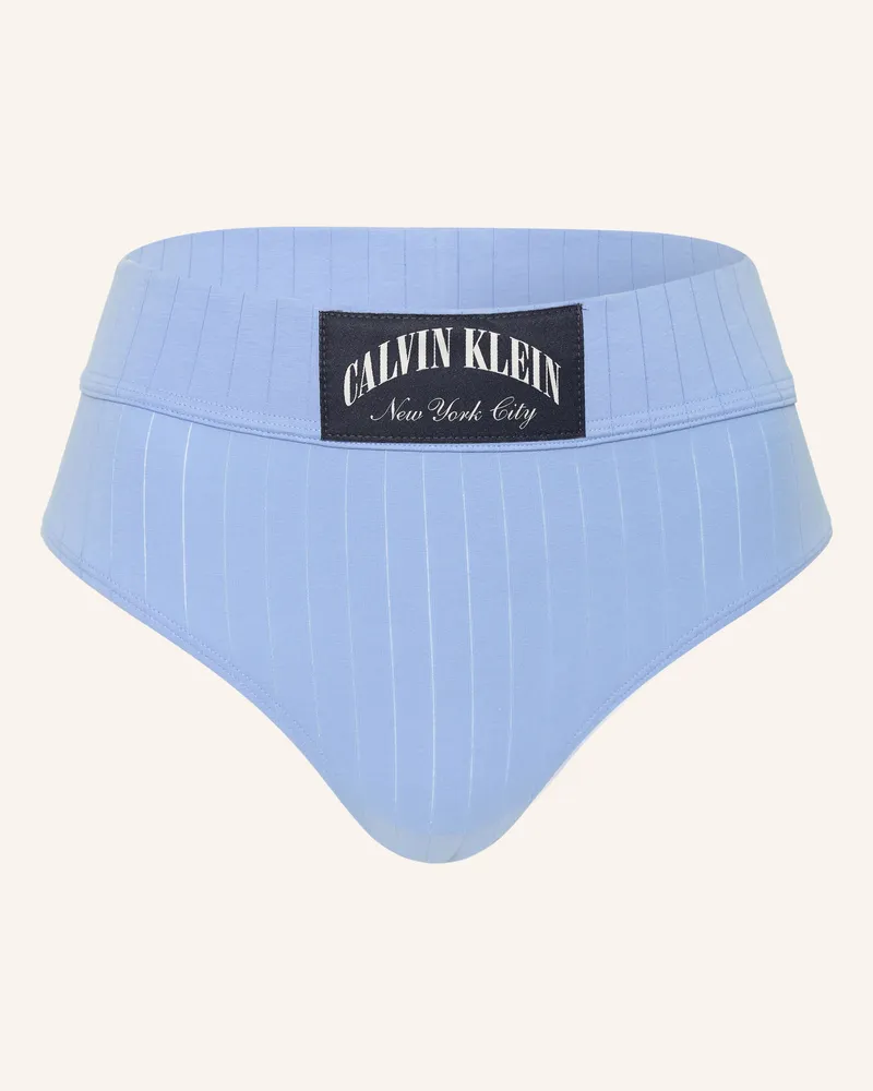 Calvin Klein Taillenslip Heritage Classic Cotton Stretch blau Blau