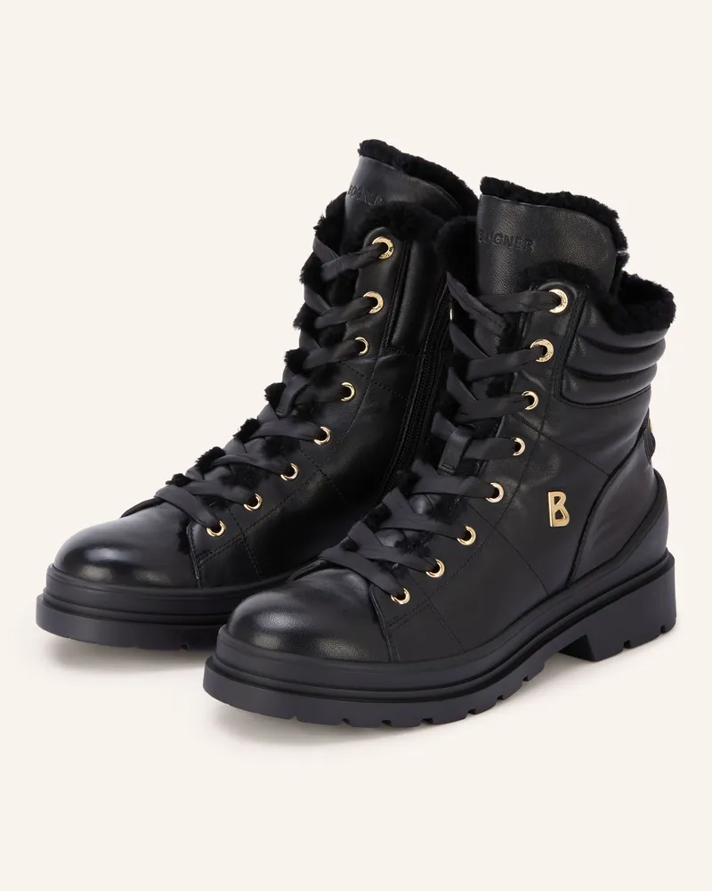 Bogner Schnürboots St.Moritz schwarz Schwarz
