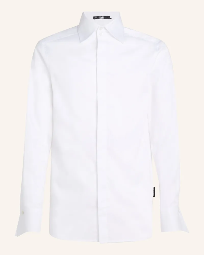 Karl Lagerfeld Hemd weiss Weiss