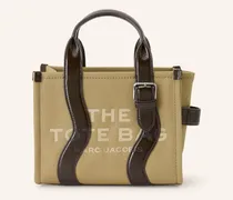 Umhängetasche The Wavy Canvas Small Tote Bag braun