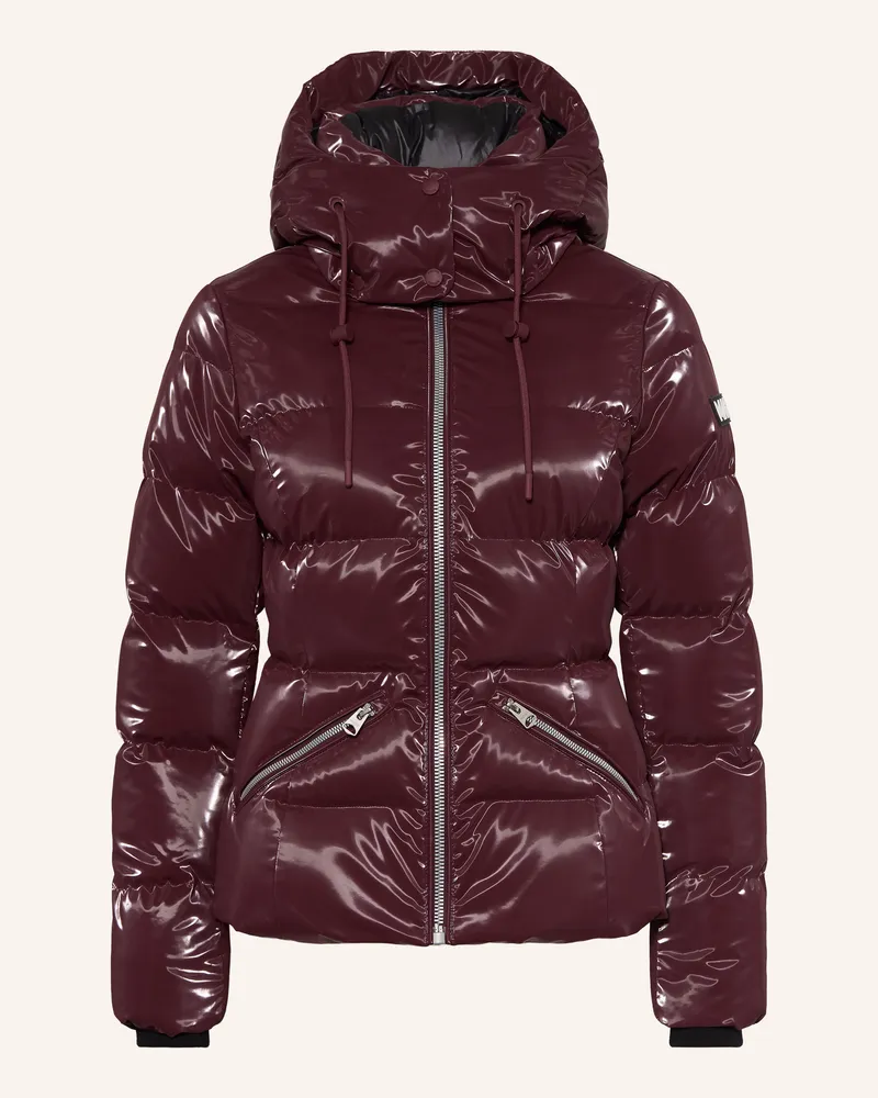 Mackage Daunenjacke Madalyn-Glo Mit Abnehmbarer Kapuze rot Dunkelrot
