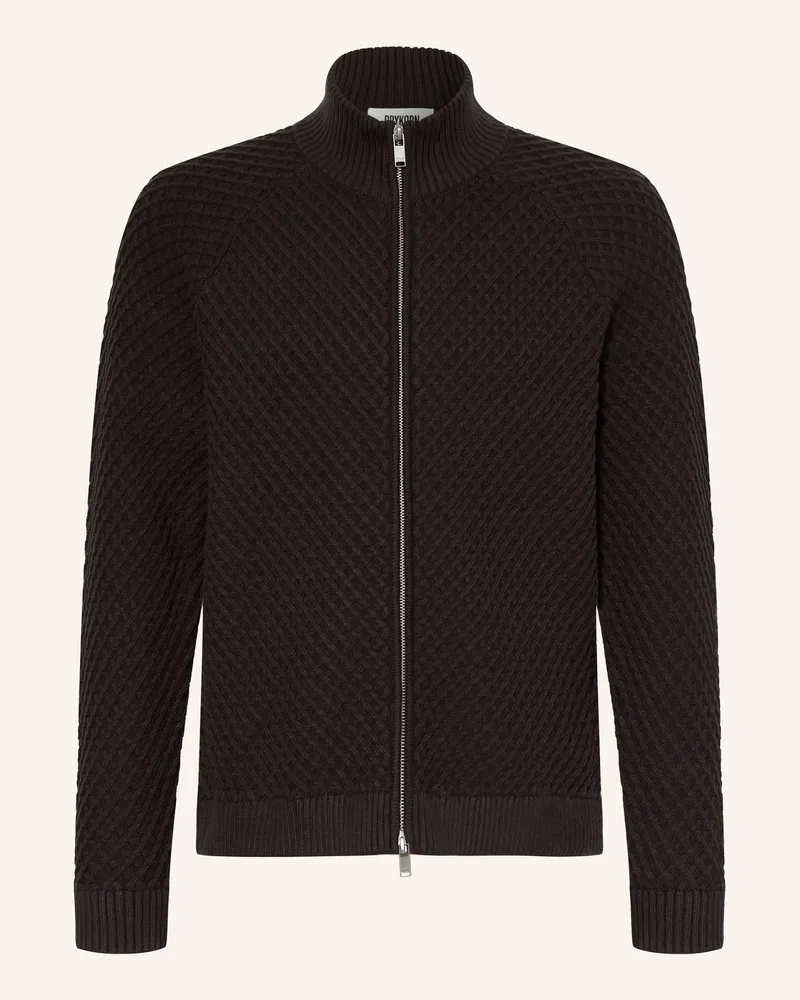 Drykorn Strickjacke Kerao braun Dunkelbraun