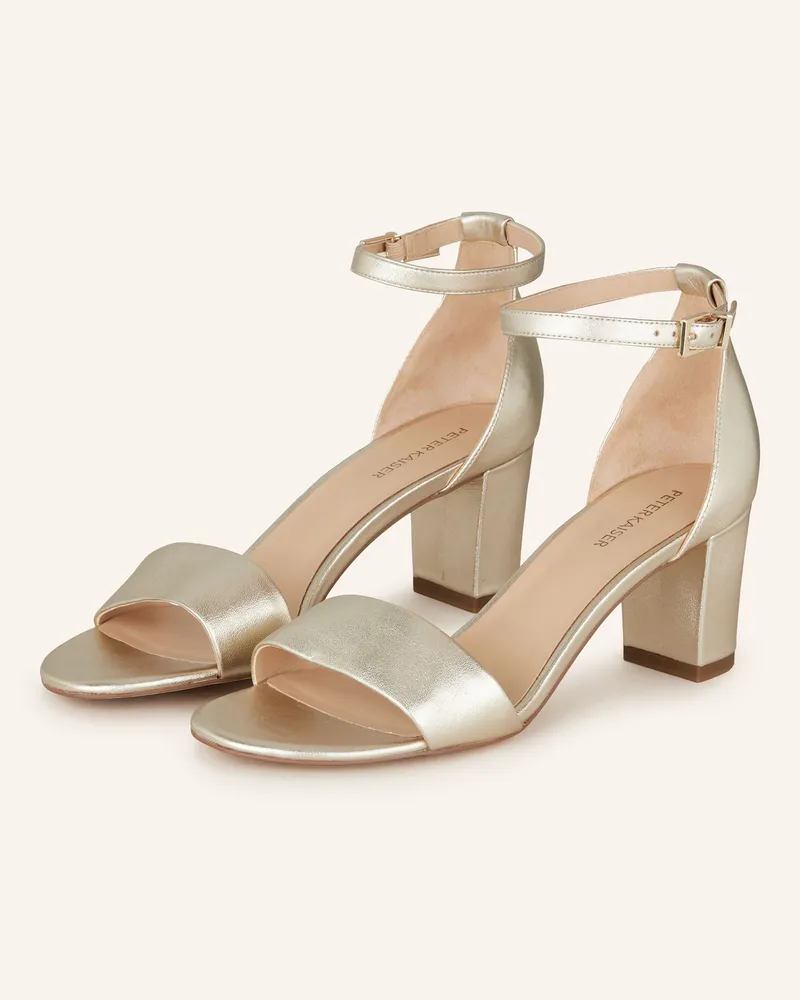 Peter Kaiser Sandaletten Verona gold Gold