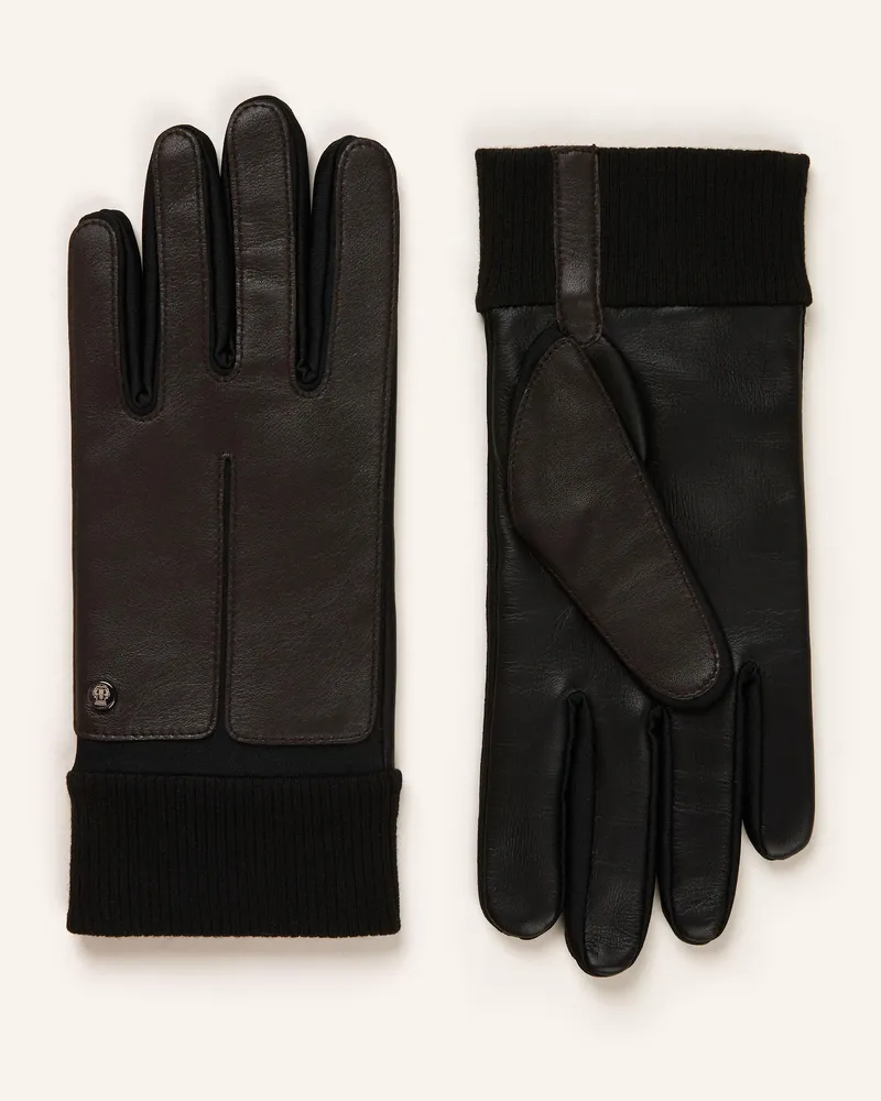 Roeckl Lederhandschuhe Kopenhagen braun Dunkelbraun