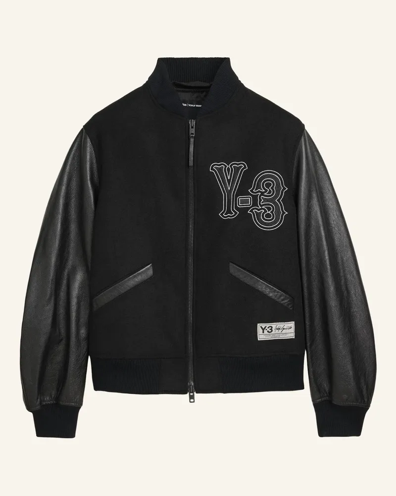 Y-3 Y-3 College Jacke schwarz Schwarz