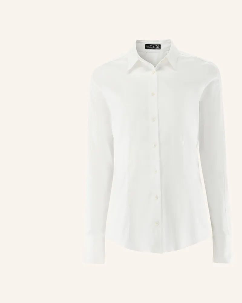 van Laack Bluse Modern Fit Weiss