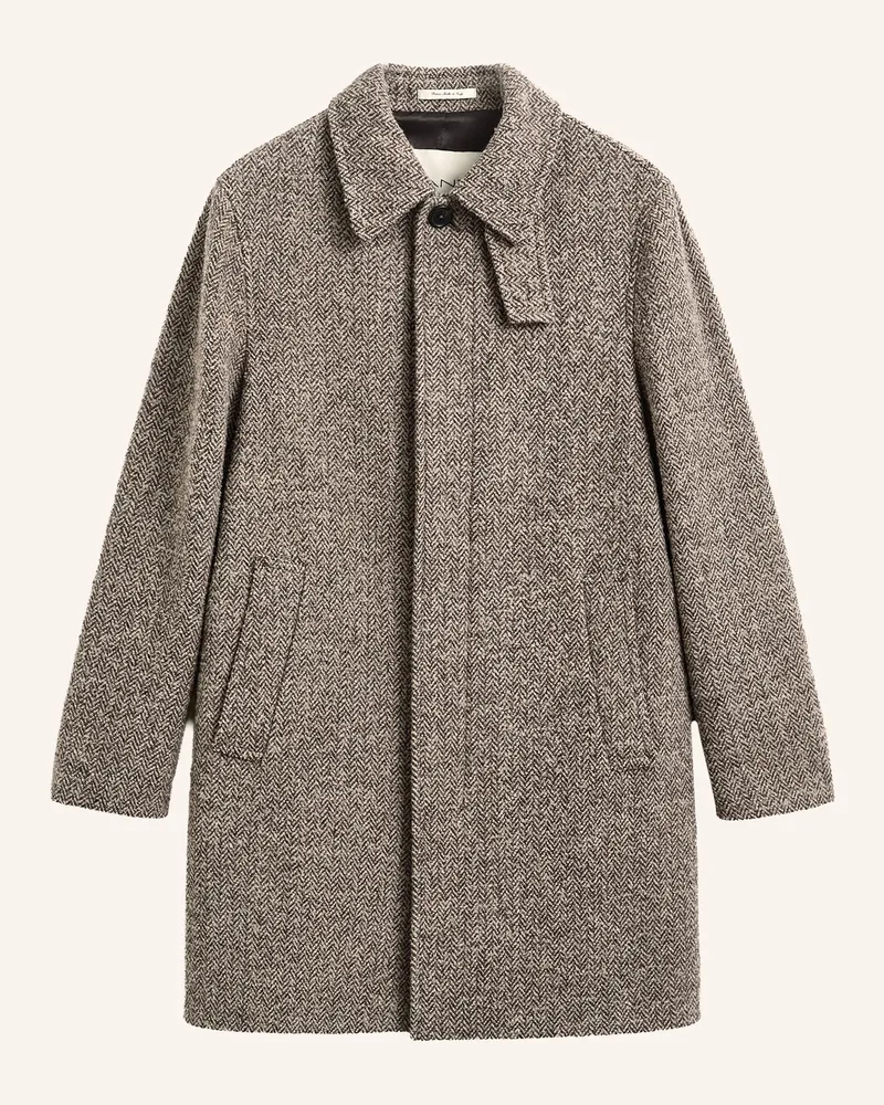 Gant Wollmantel beige Taupe