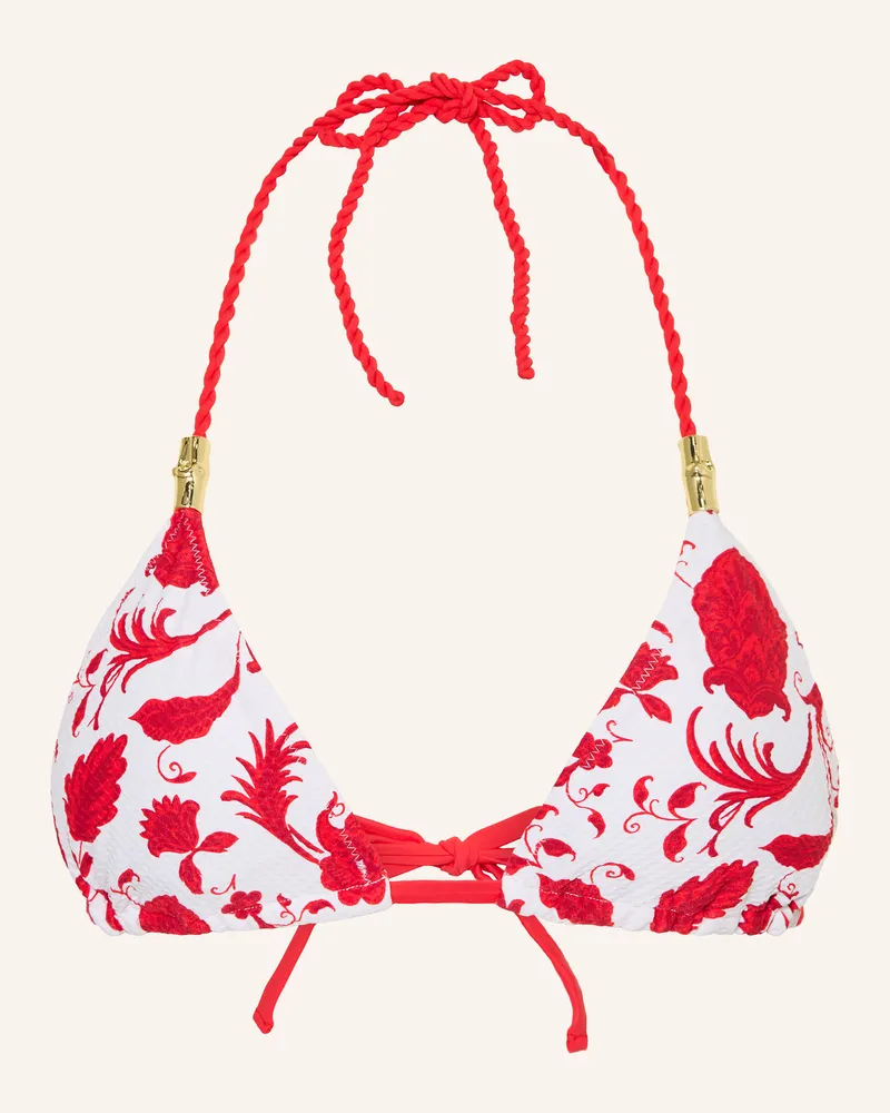 Heidi Klein Triangel-Bikini-Top EVIA zum Wenden Rot