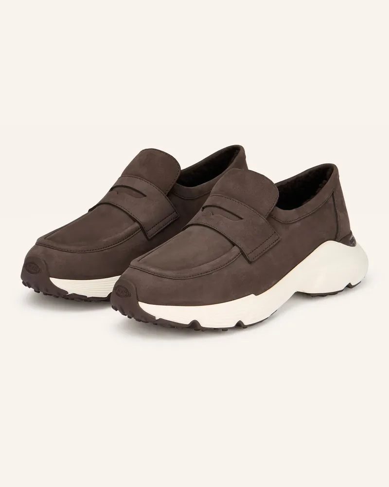 TOD'S Slip-on-Sneaker Dunkelbraun