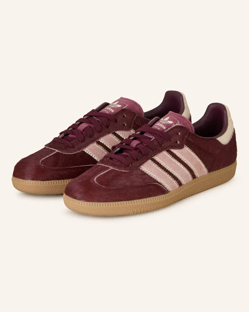 adidas Sneaker SAMBA OG Dunkelrot