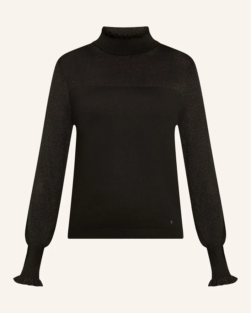 Betty Barclay Pullover Mit Glitzergarn schwarz Schwarz