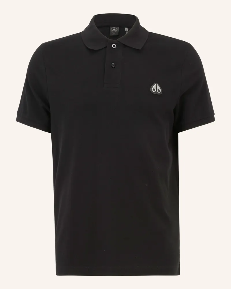 Moose Knuckles Poloshirt EVERETT Schwarz