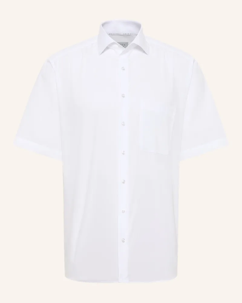 Eterna Kurzarm-Hemd COMFORT FIT Weiss