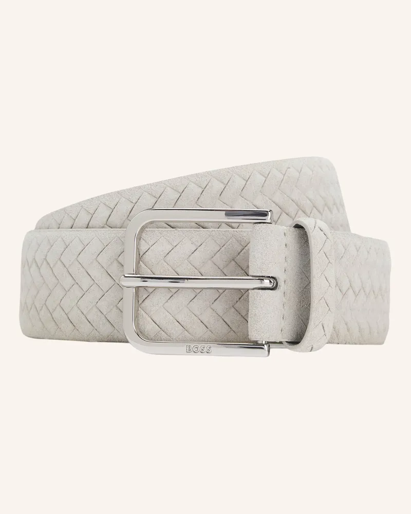 HUGO BOSS Business Gürtel MADISON-B1_WNSD_SZ35 Weiss