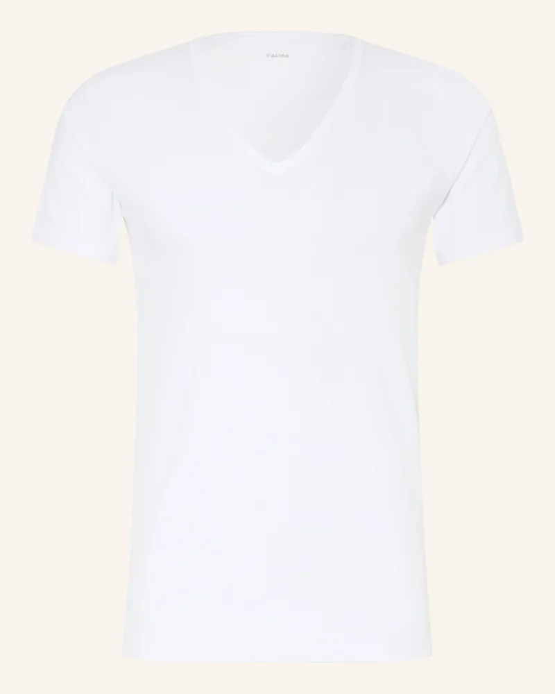 Calida Schlafshirt Cotton Code weiss Weiss