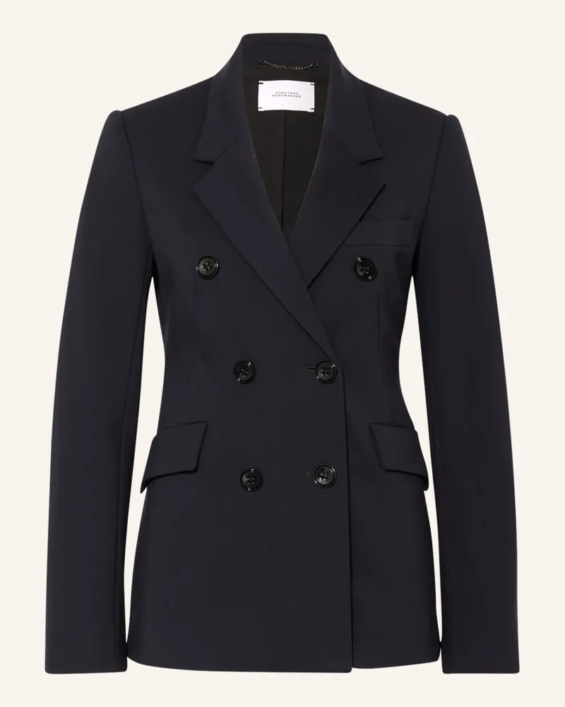 Dorothee Schumacher Jerseyblazer EMOTIONAL ESSENCE Dunkelblau